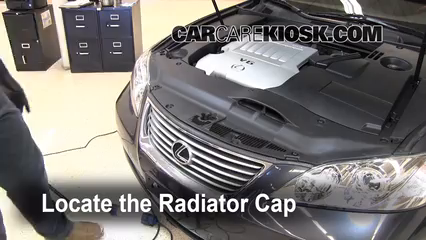 Coolant Flush How-to: Lexus ES350 (2007-2012) - 2008 Lexus ES350 3.5L V6